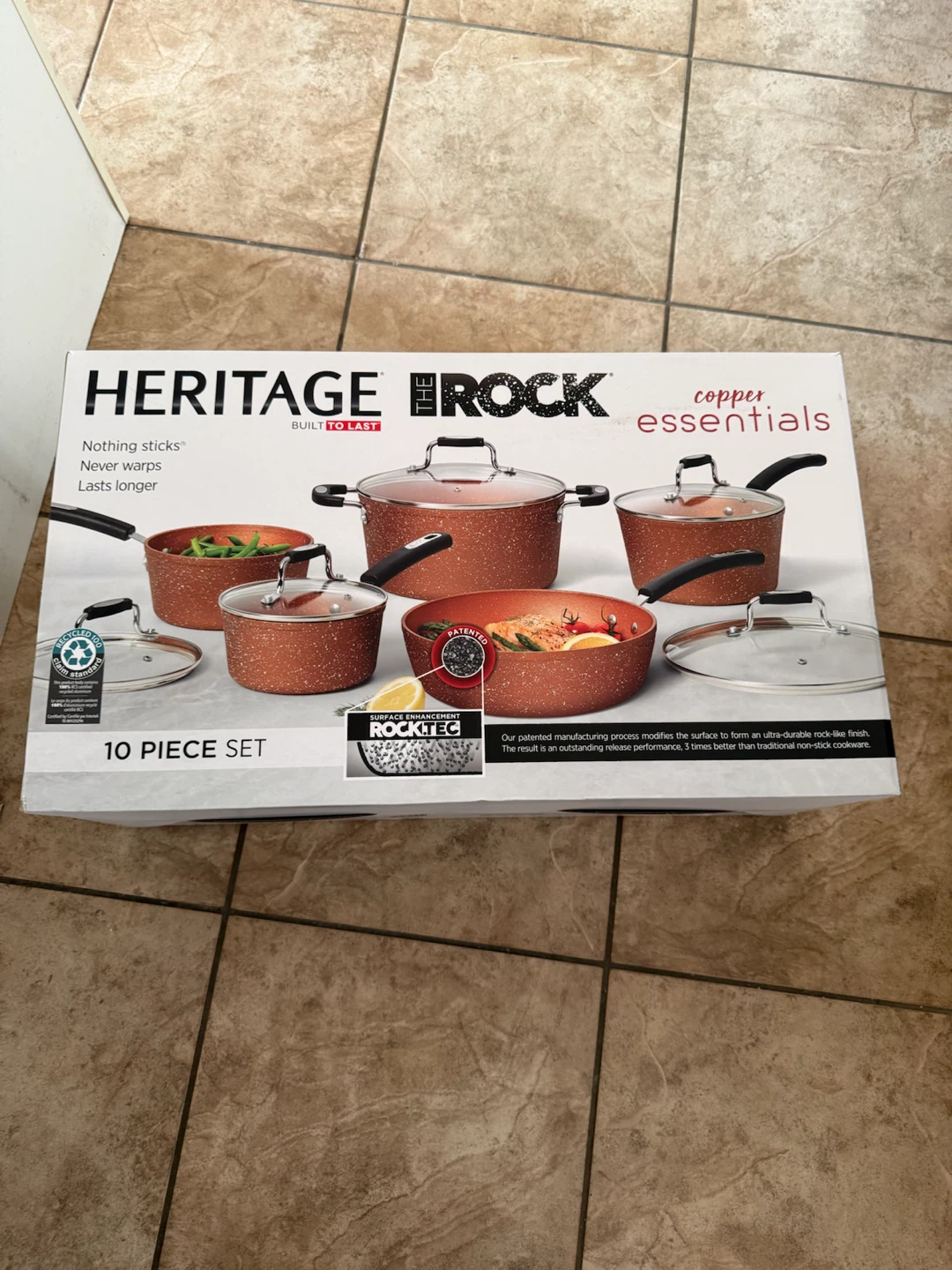 Heritage The Rock Copper Essentials 10 Piece Cookware Set - photo 4