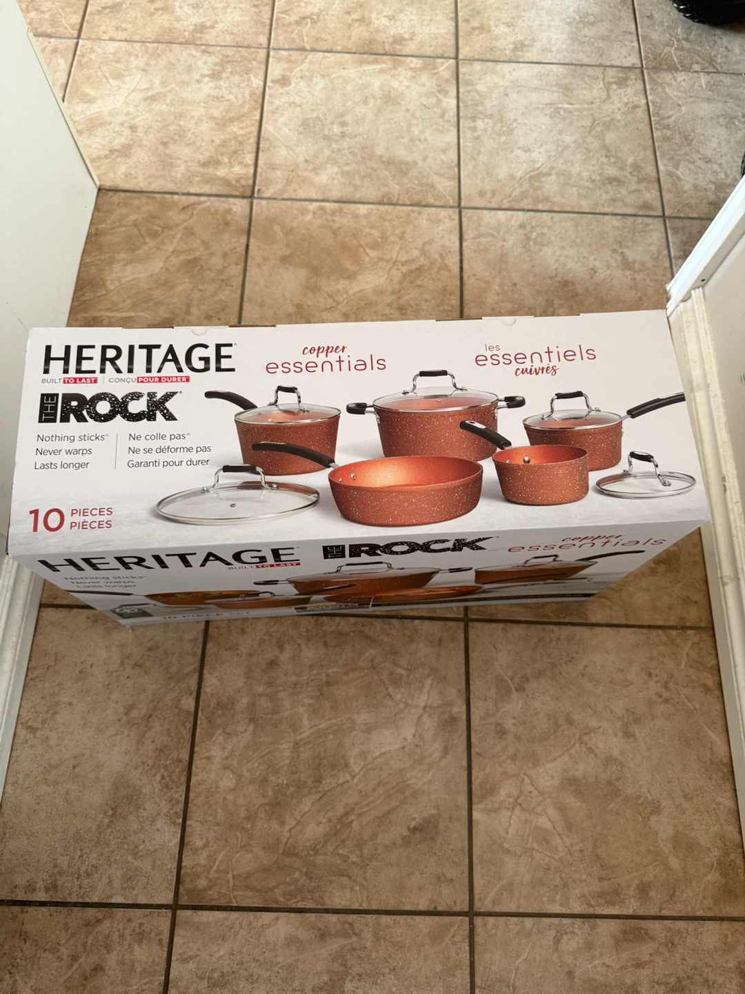 Heritage The Rock Copper Essentials 10 Piece Cookware Set - photo 5