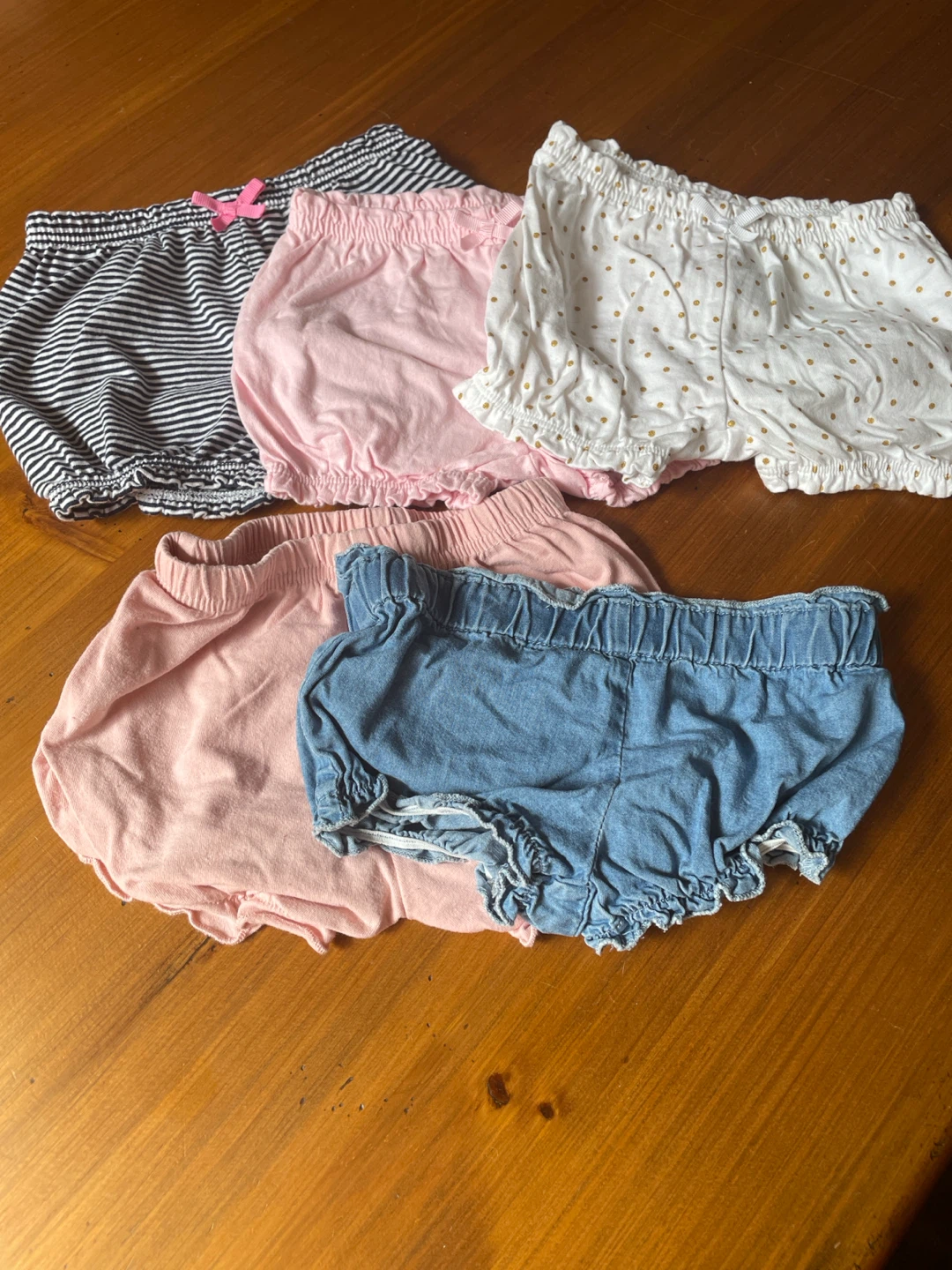 Baby Bloomer Shorts 5-Pack