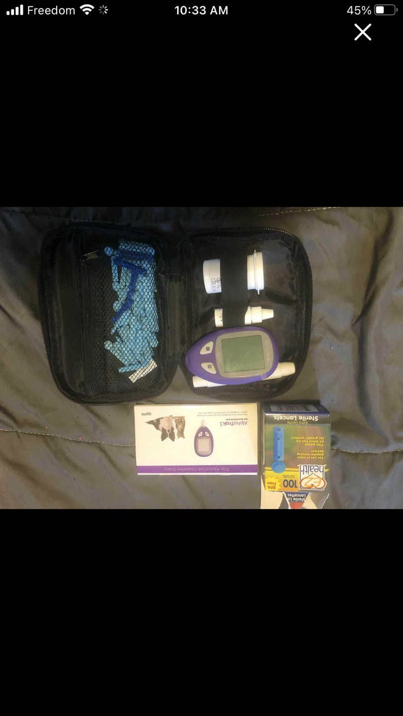 Alpha teak 2 Diabetes Testing Meter Kit