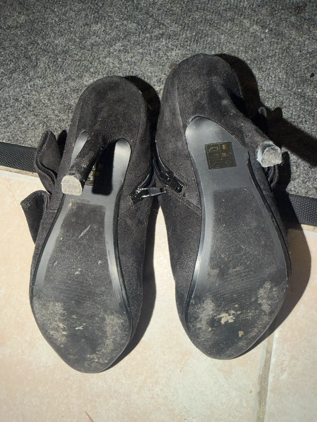 Black boot heels - photo 4