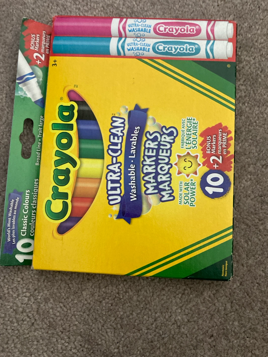 Crayola Ultra-Clean Washable Markers (10+2 Bonus)