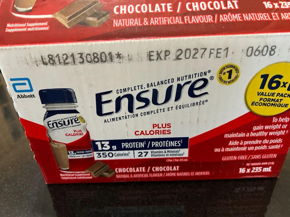 Ensure Plus Calories Chocolate Nutritional Drinks