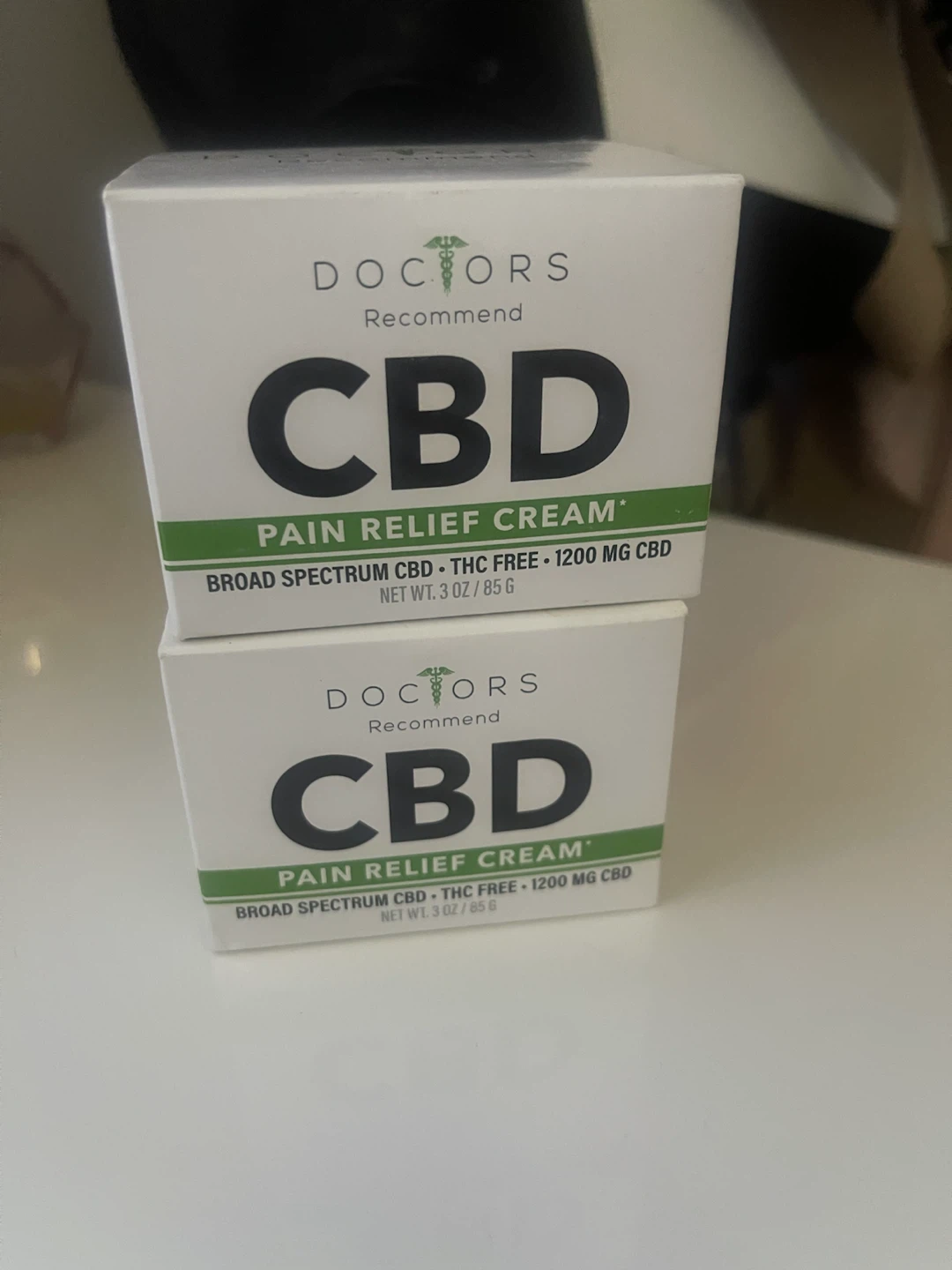 Doctors Recommend CBD Pain Relief Cream - 1200 MG - photo 2