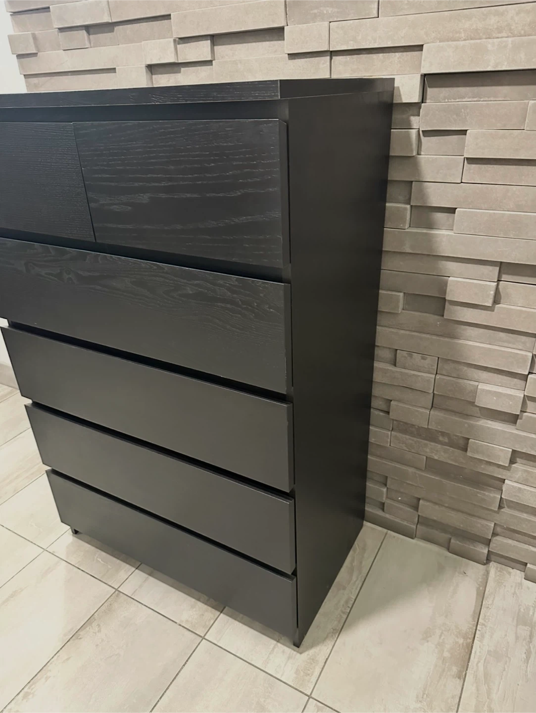Black 6-Drawer Dresser *Free Delivery - photo 2