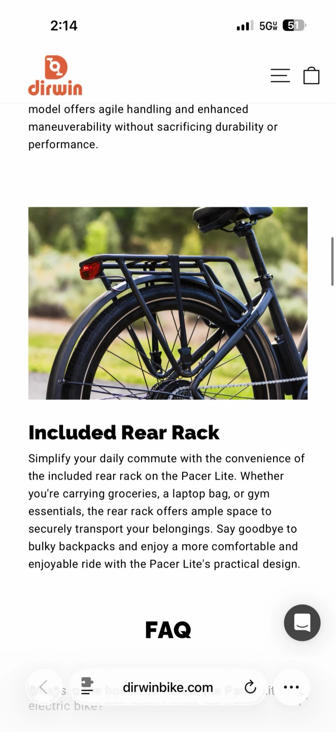 Dirwin Pacer Lite Electric Bike - photo 4