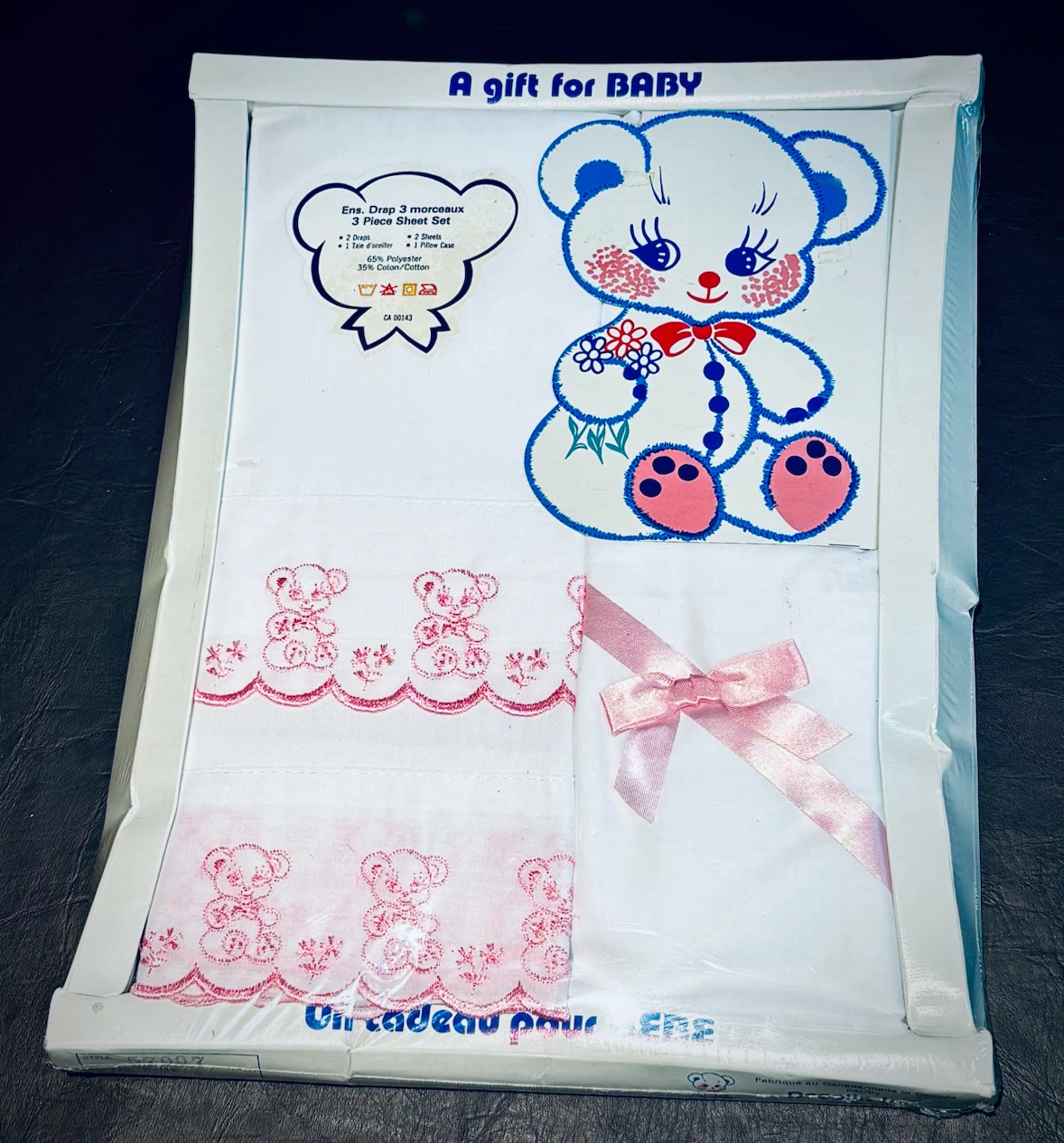 3-Piece Baby Vintage Sheet Set