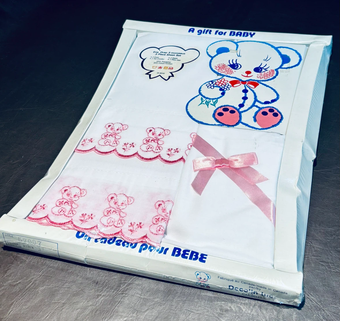 3-Piece Baby Vintage Sheet Set - photo 4