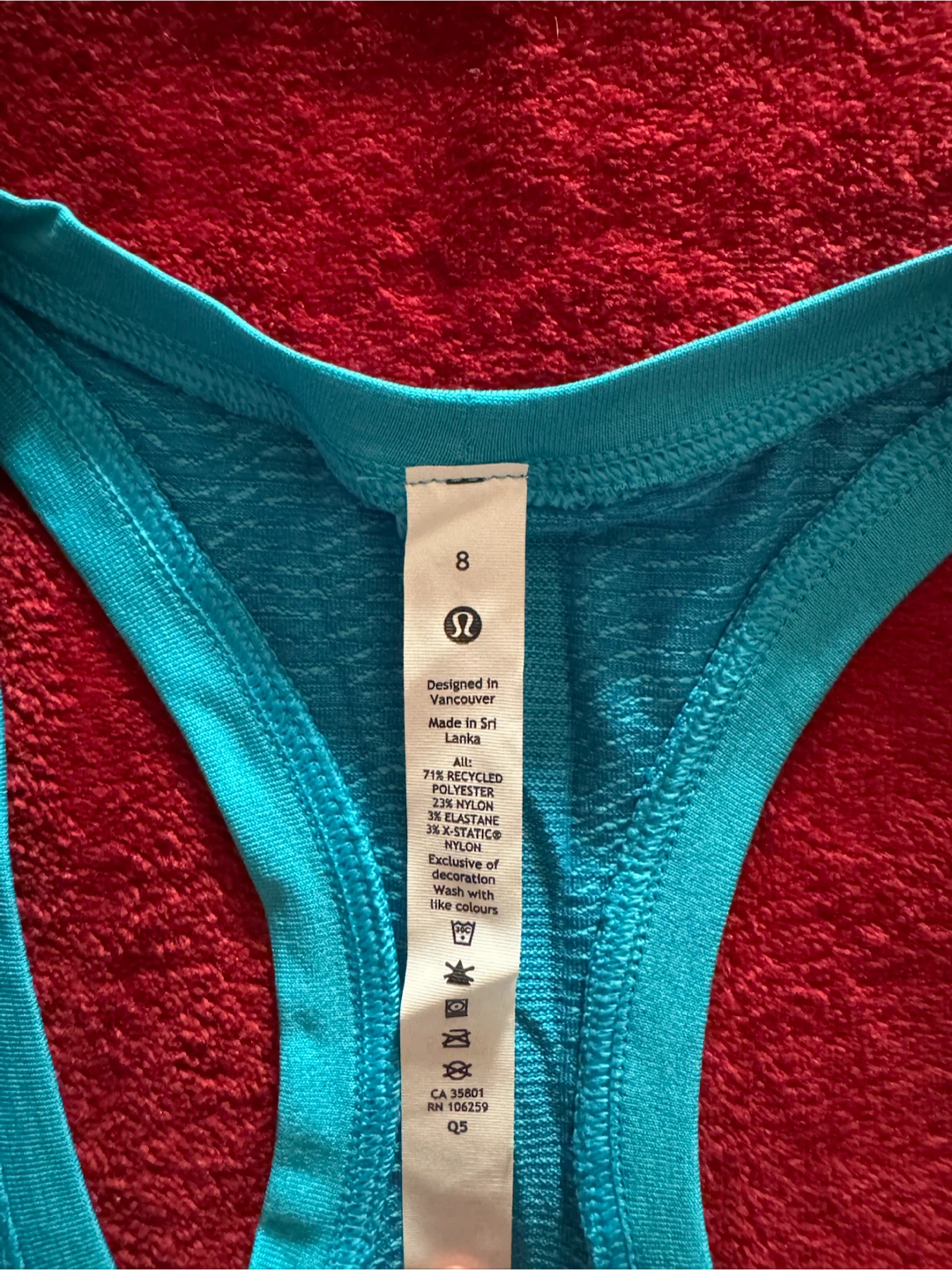 Lululemon Tank Top Size 8 - photo 2
