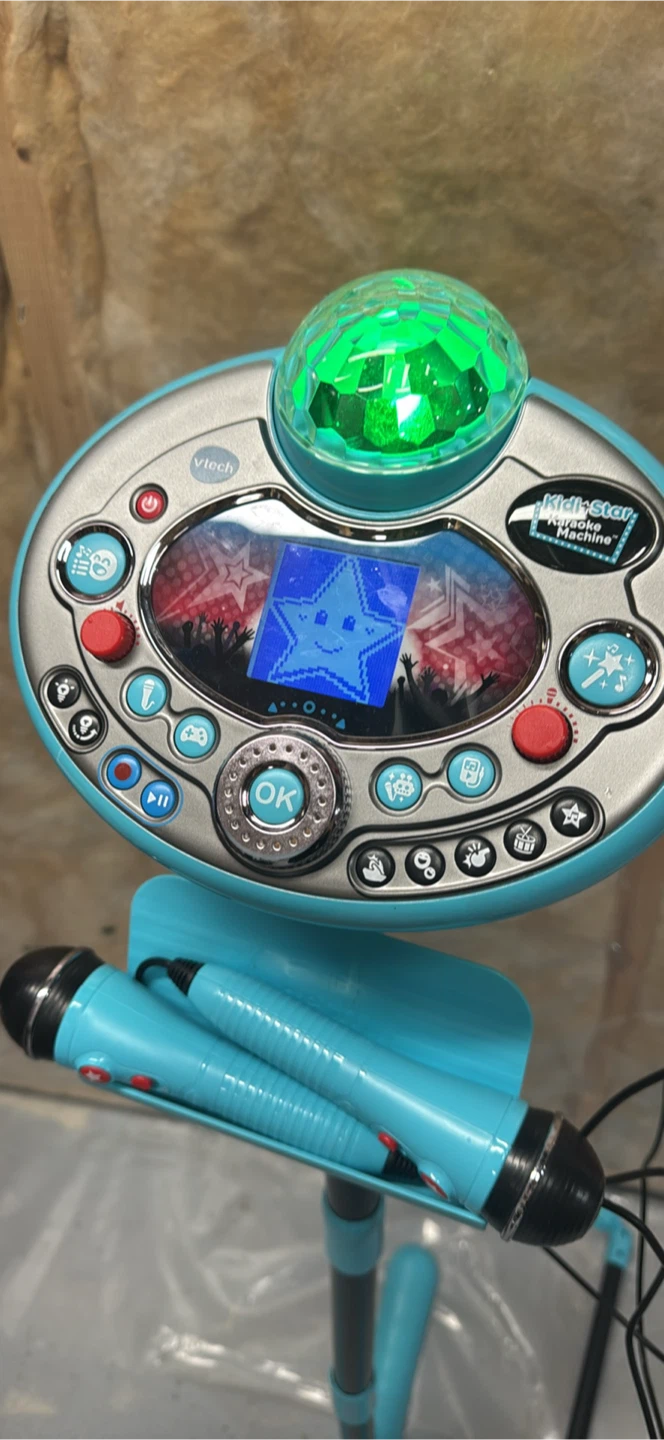VTech KidKrat Karaoke Machine with Disco Ball
