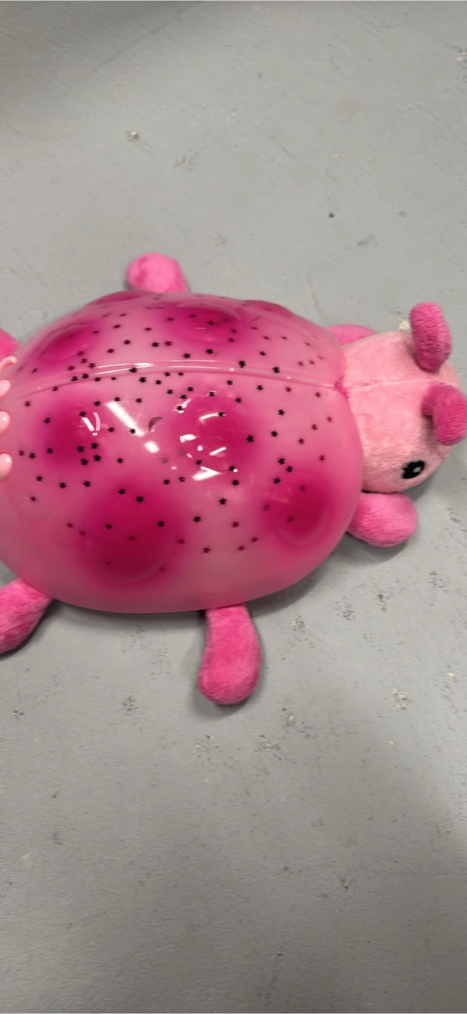 Cloud-B Pink Ladybug Night Light Projector