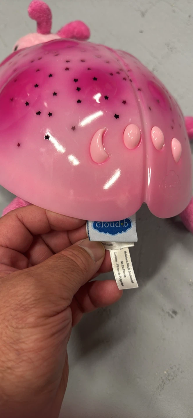 Cloud-B Pink Ladybug Night Light Projector - photo 3