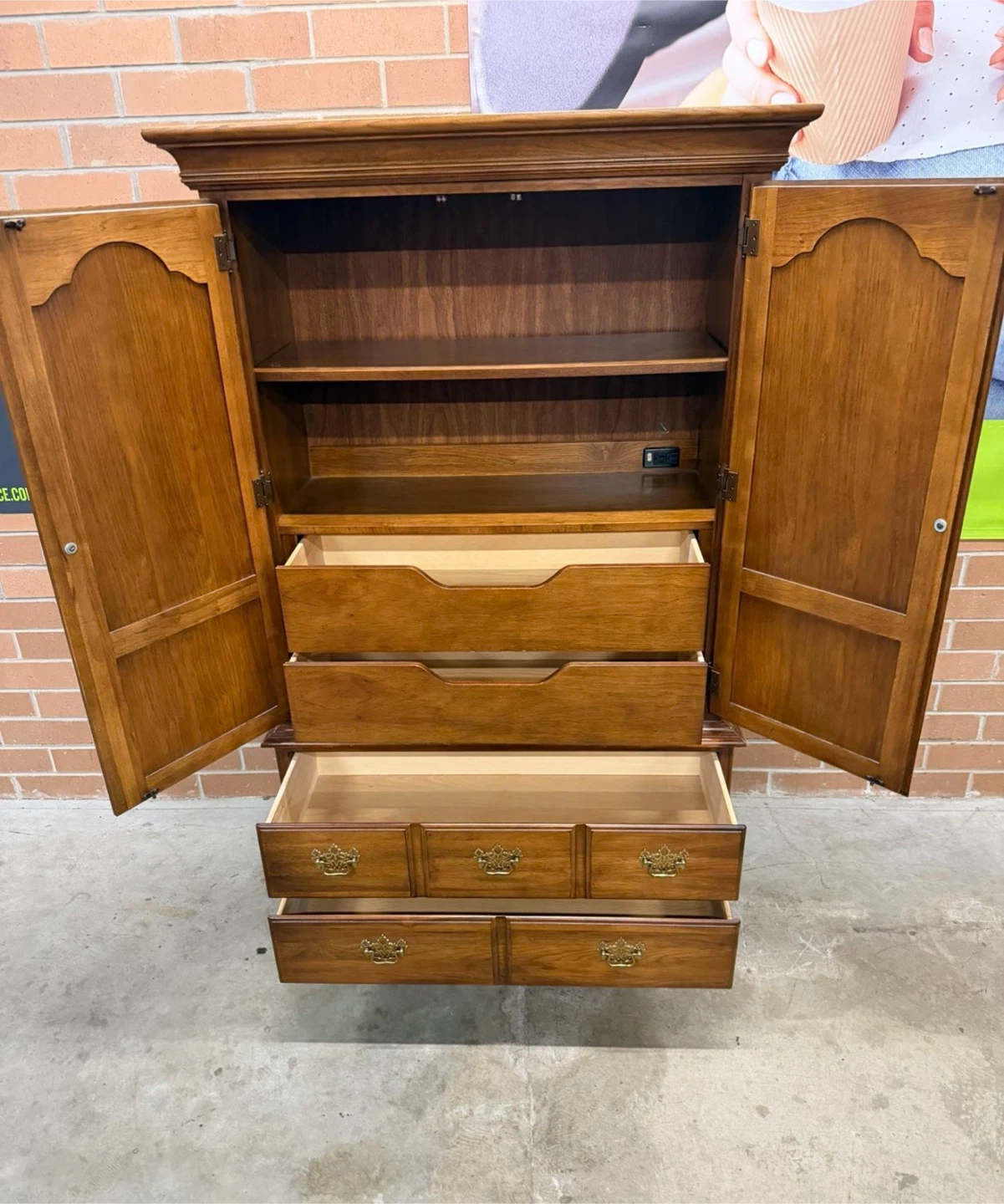 Thomasville Armoire with Drawers - photo 2