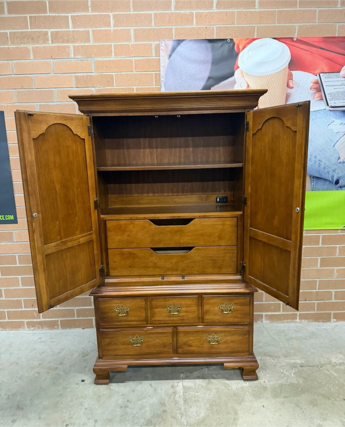 Thomasville Armoire with Drawers - photo 3