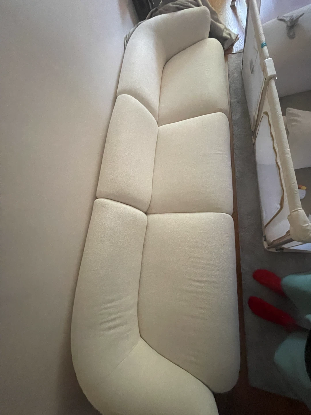 Modular Boucle Sofa - Cream - photo 4