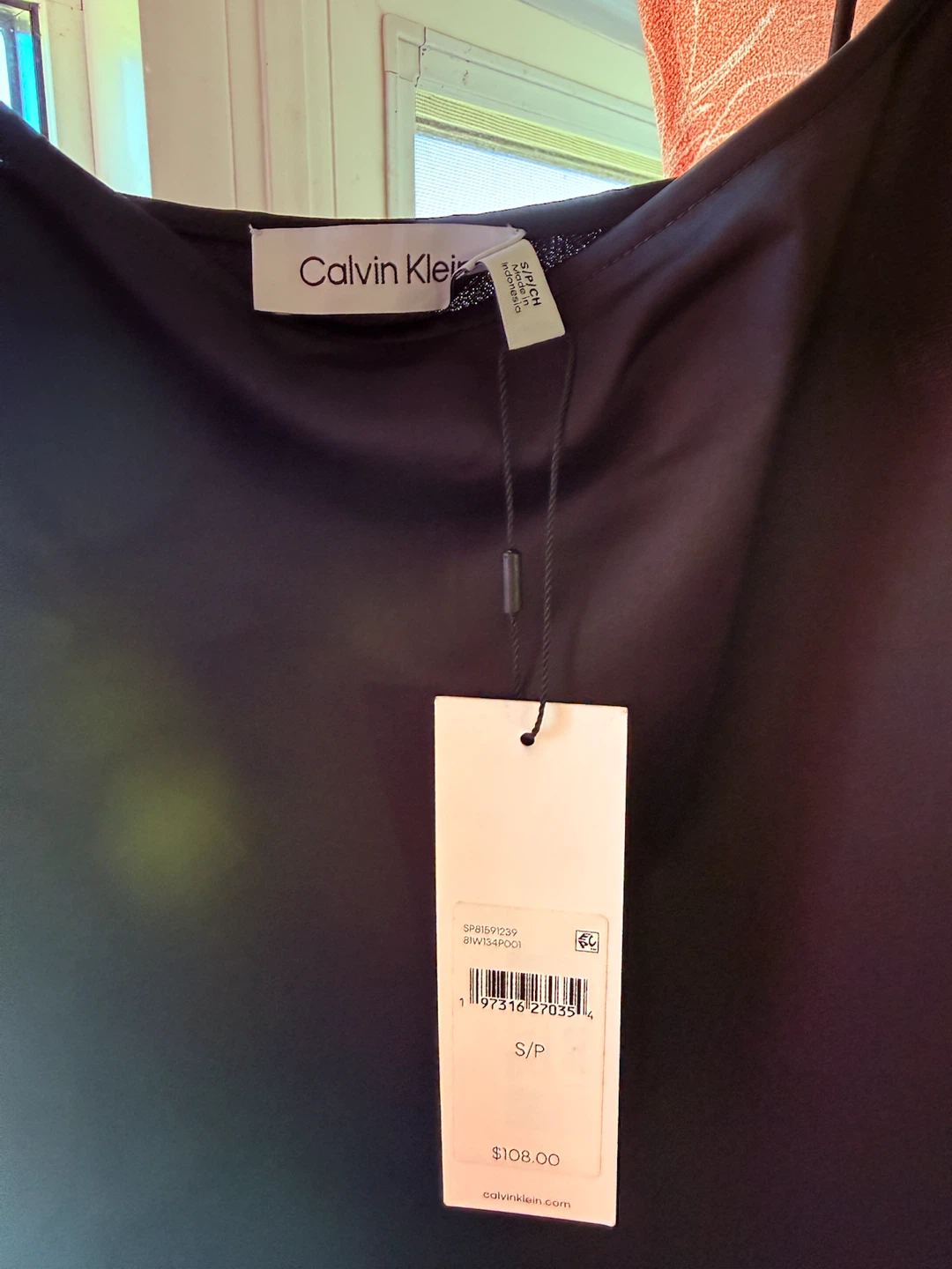 Calvin Klein Black Slip Dress - photo 2