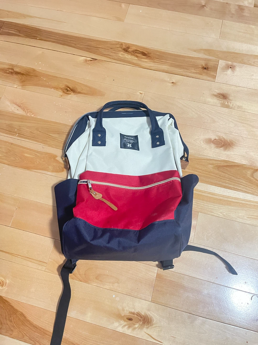 Anello Backpack - Red, White, and Blue