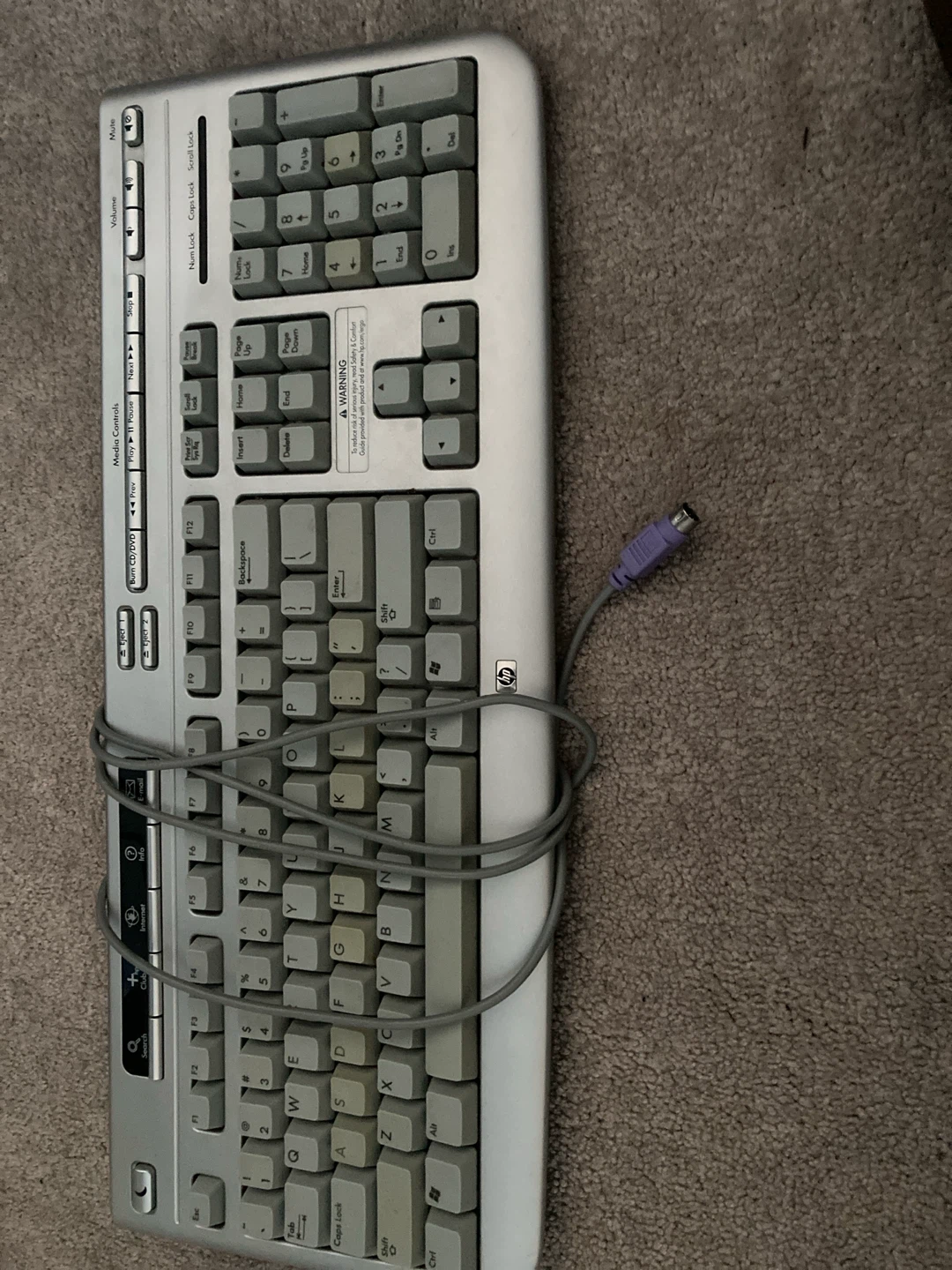 HP Keyboard Model 5187