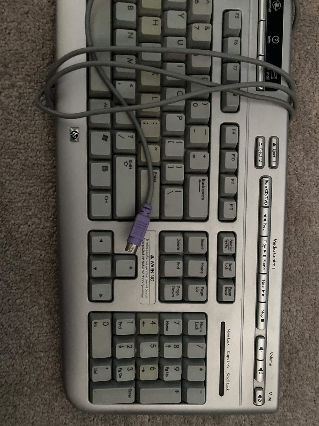 HP Keyboard Model 5187 - photo 2