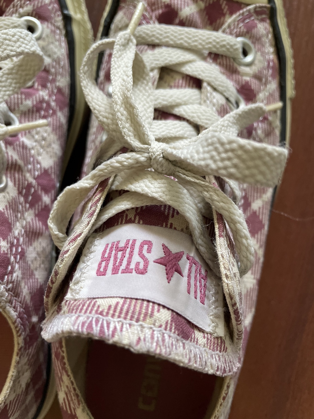 Converse All Star Plaid Low Top Sneakers size 6 - photo 2