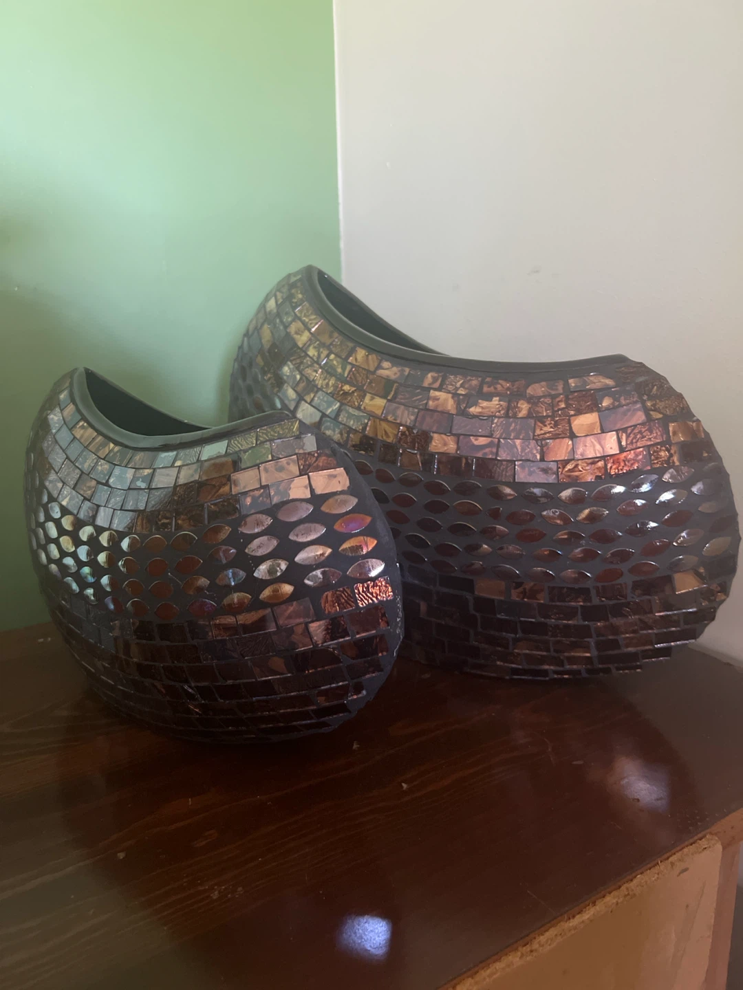 Mosaic Decorative Vases - Set of 2 - photo 2