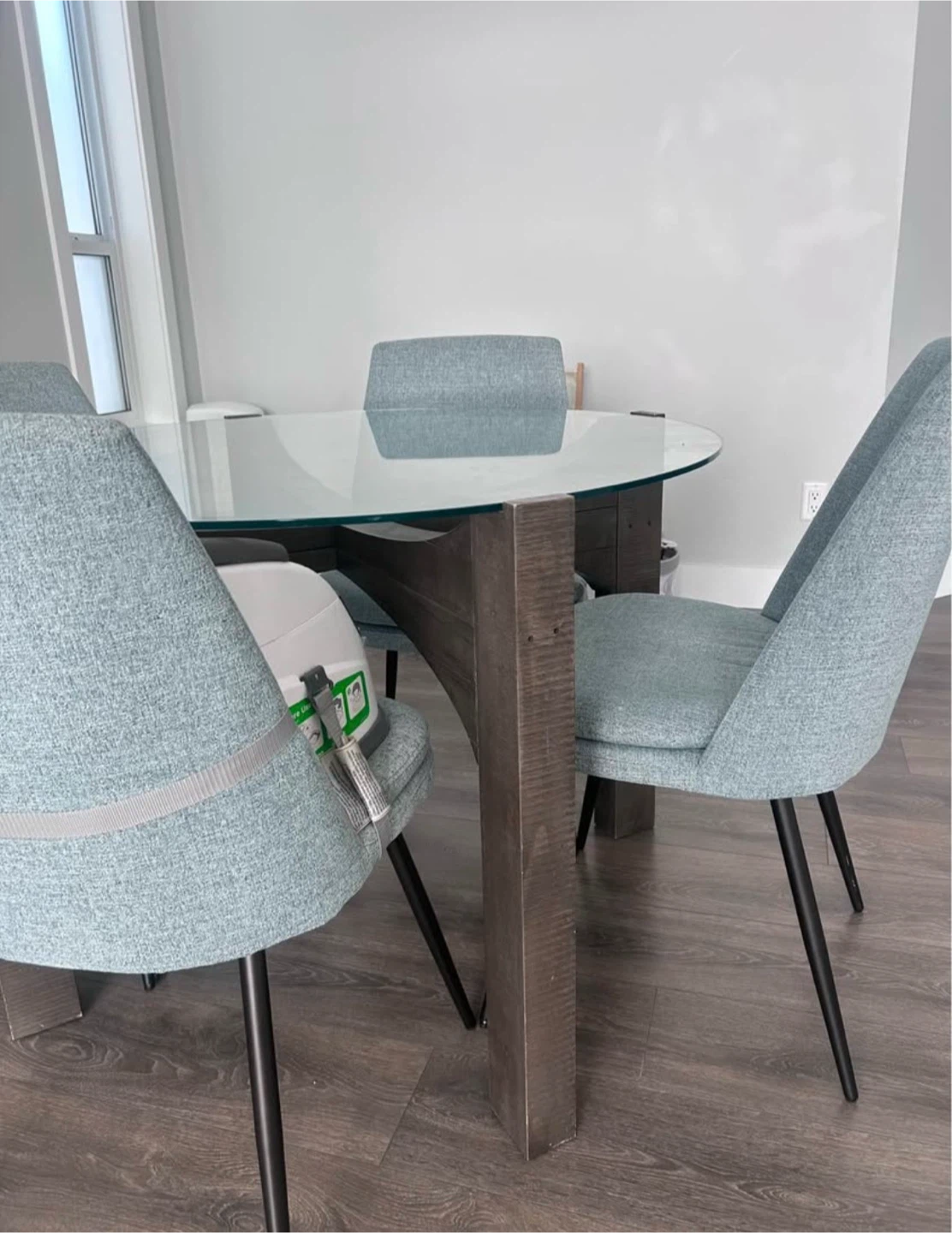 Urban Fare Glass Dining Table
