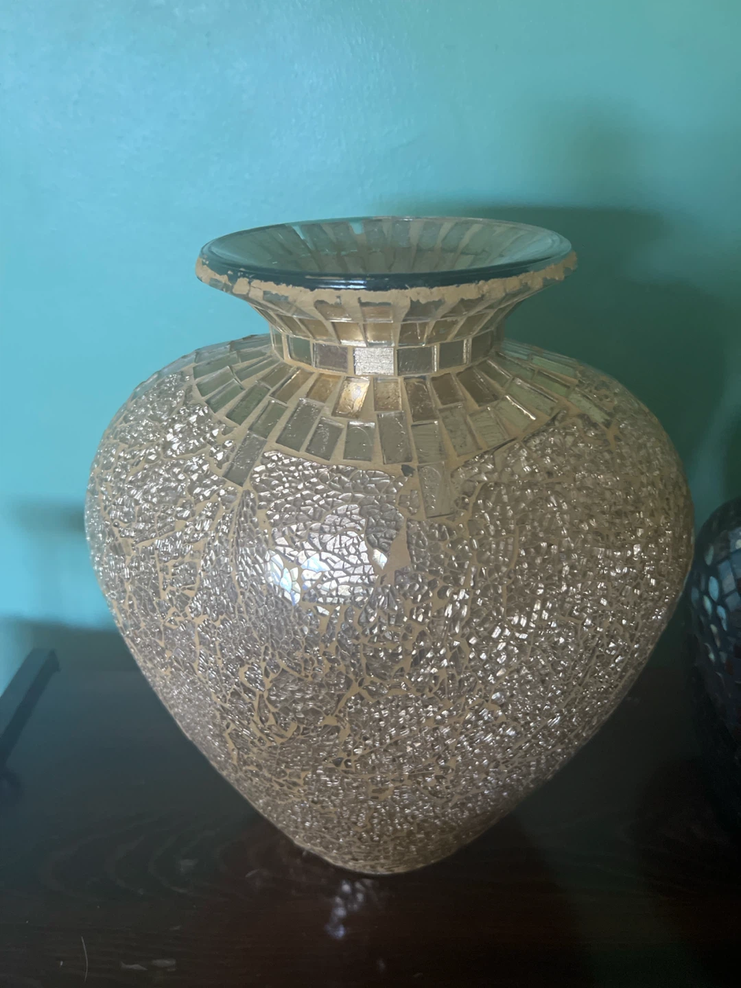 Mosaic Glass Vase - photo 2