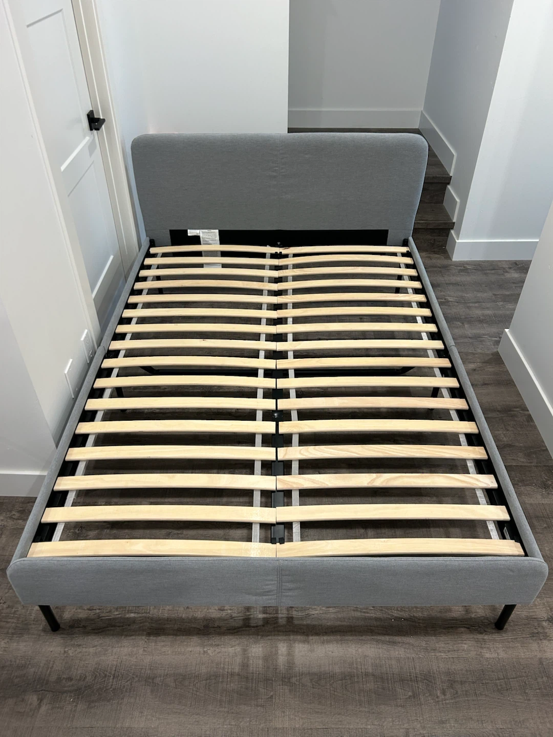 IKEA Full bed frame in grey