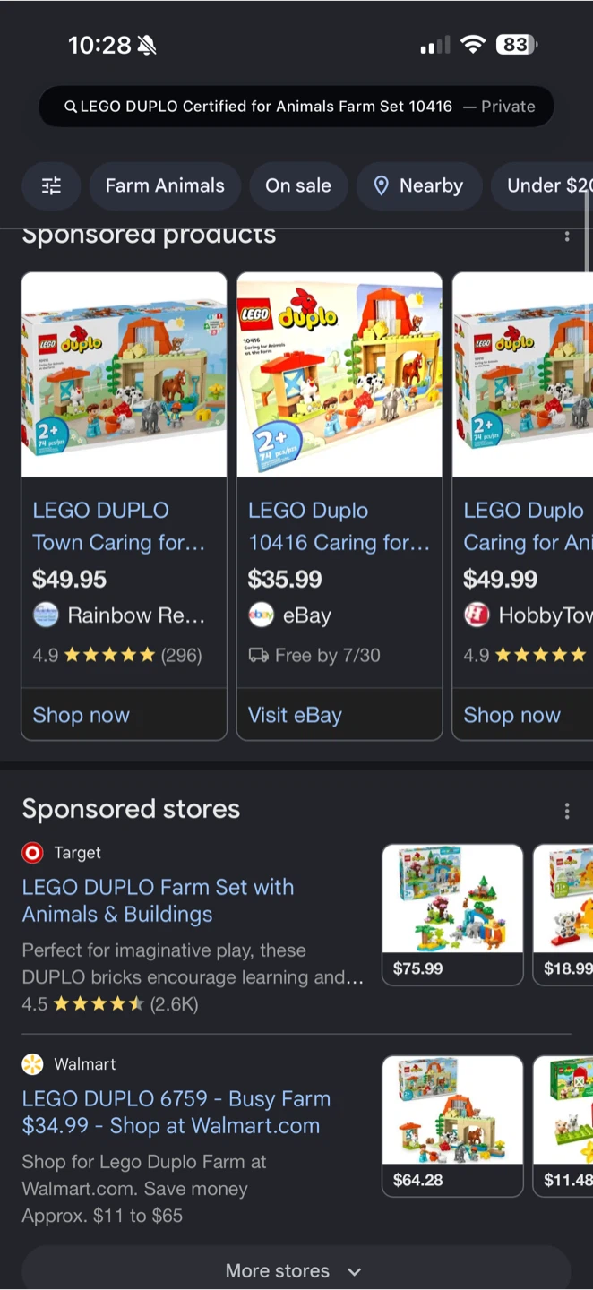 LEGO DUPLO 10416 Caring for Animals Farm Set - photo 3