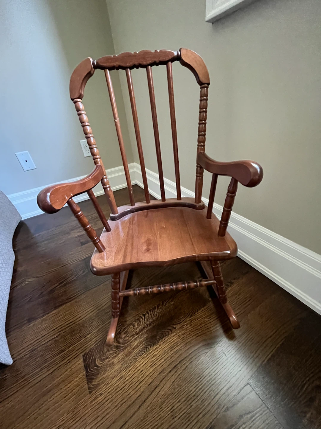 Kids Wooden Rocking Chair