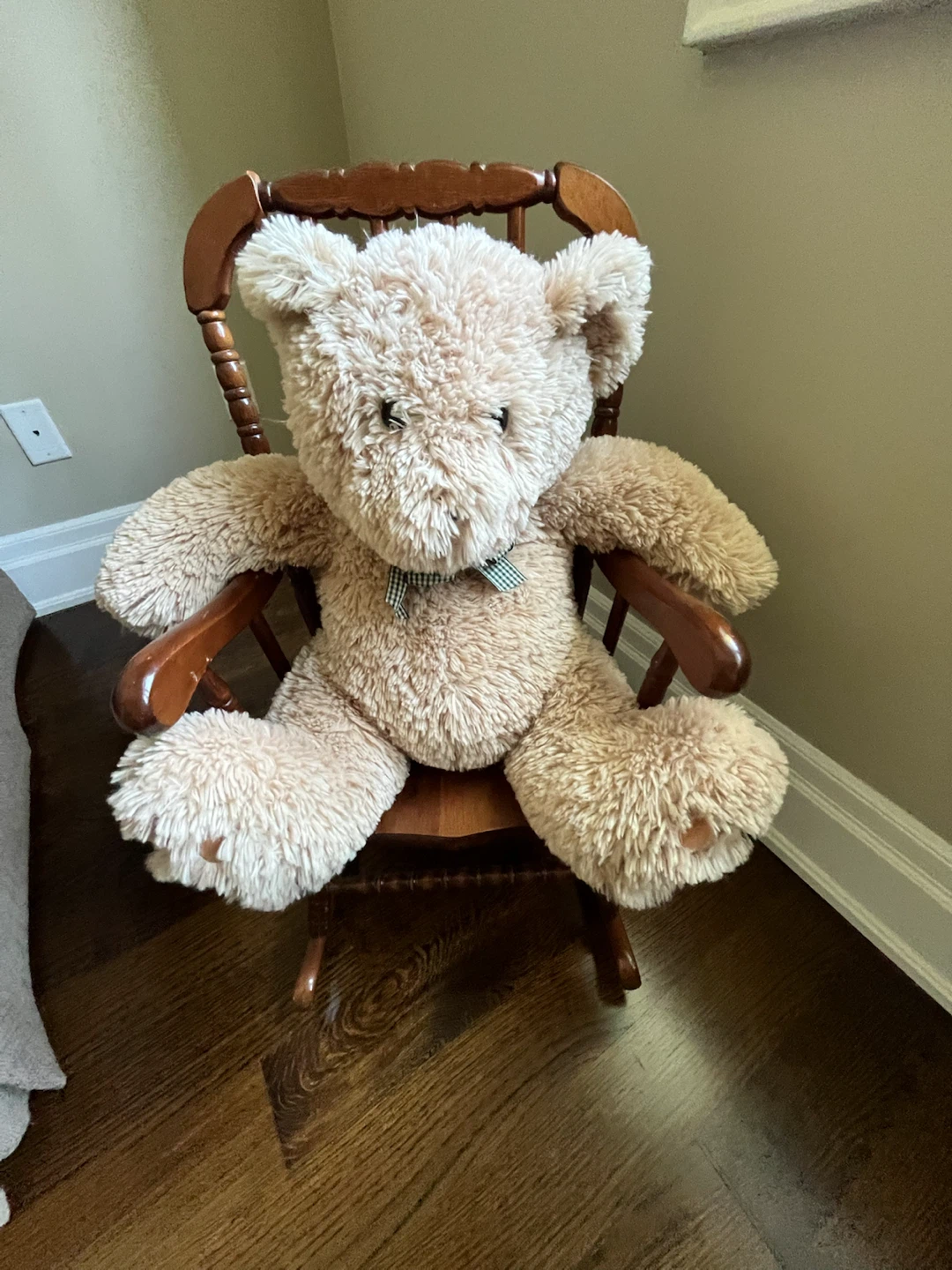 Kids Wooden Rocking Chair - photo 3