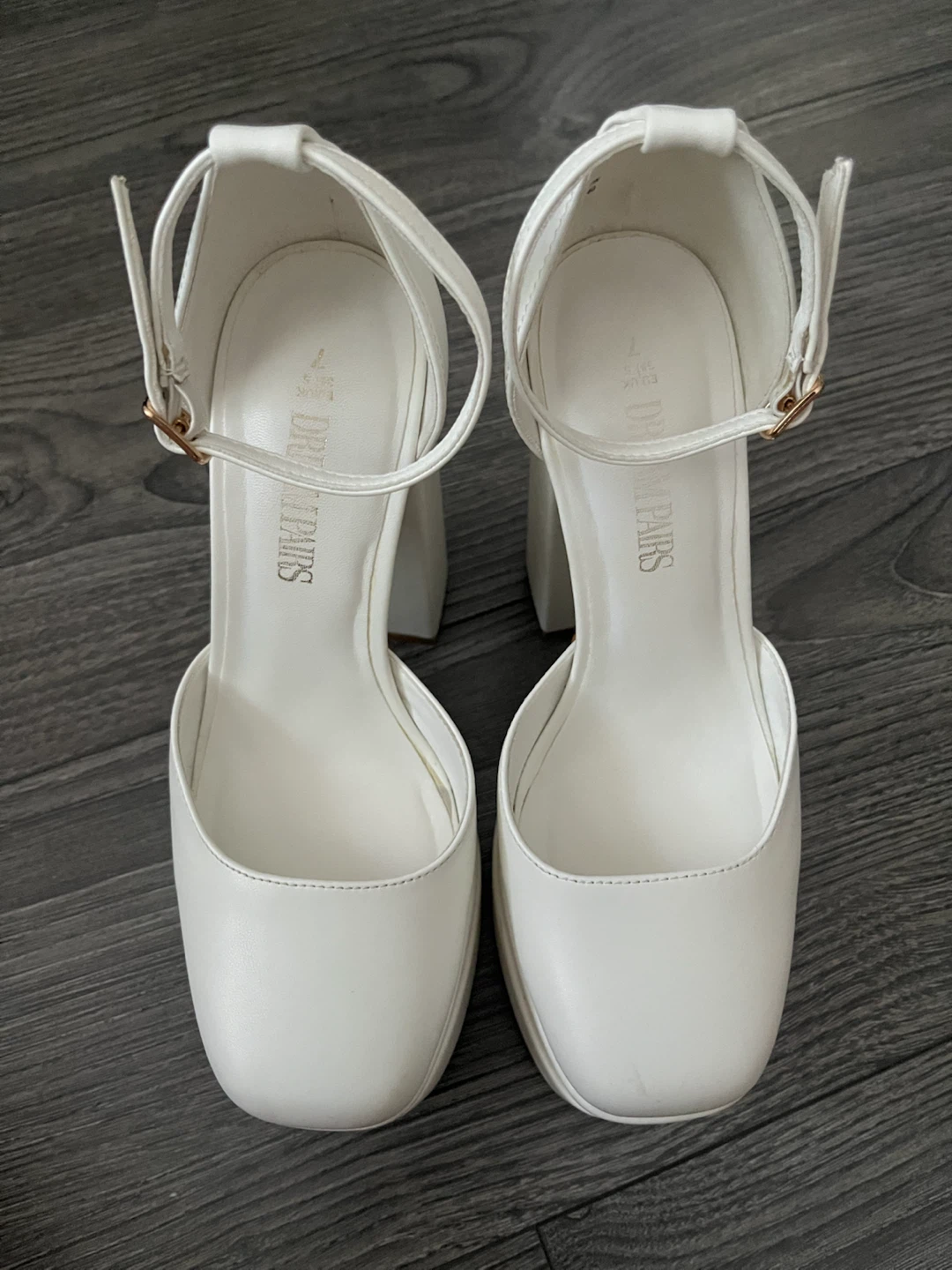 White Platform Heels - photo 3