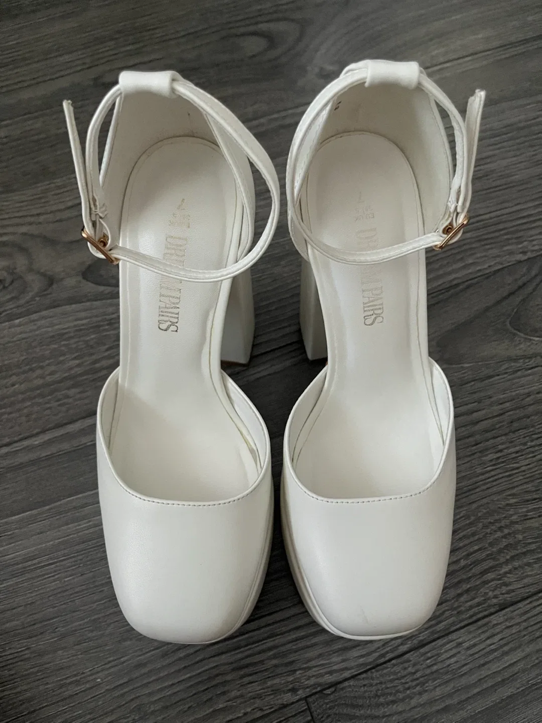 White Platform Heels - photo 3
