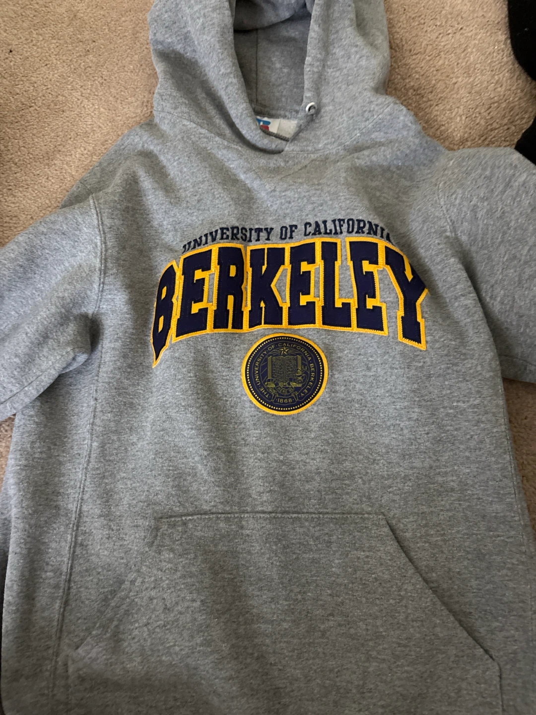 University of California Berkeley Grey Hoodie