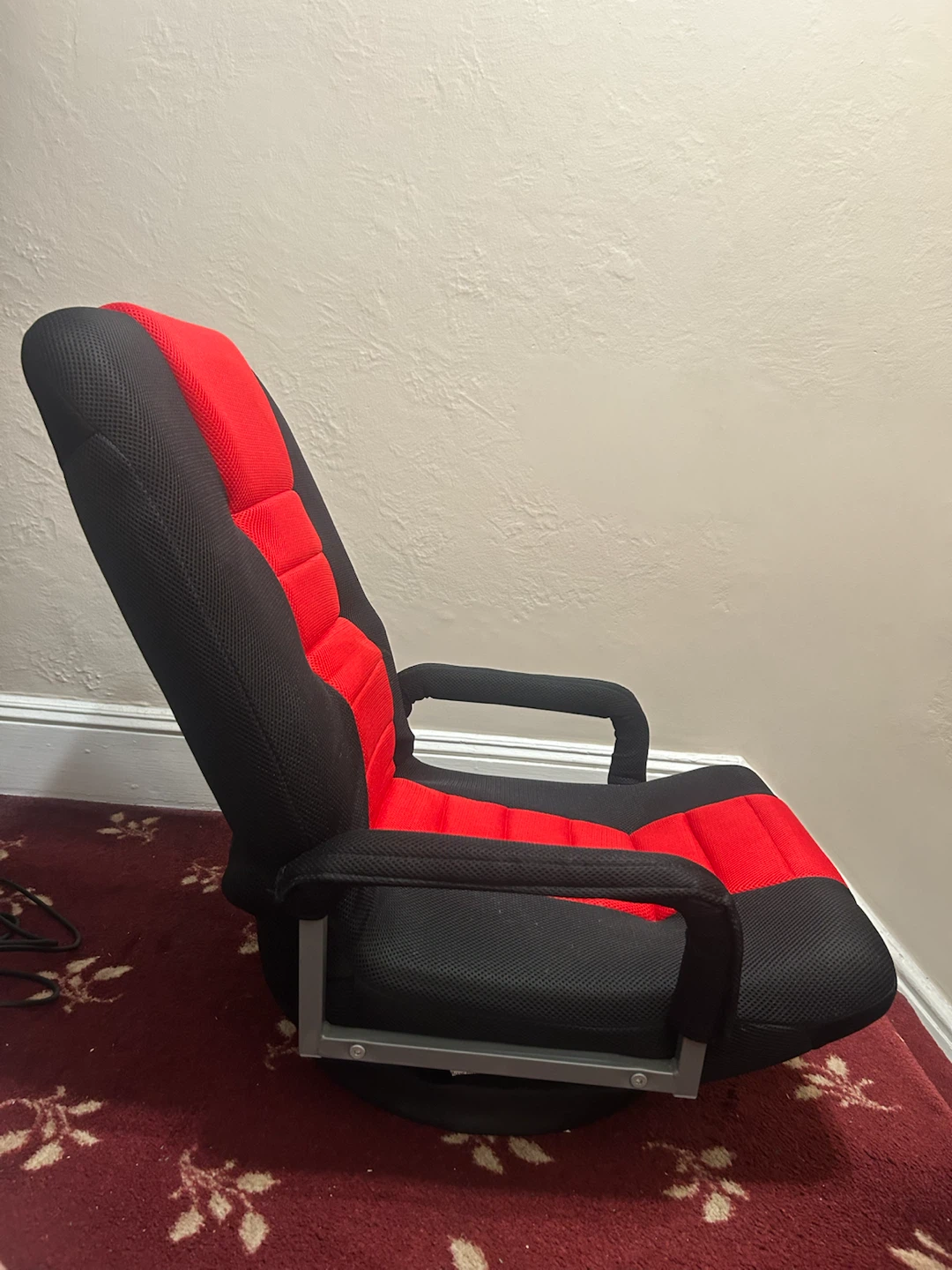 Swivel Floor Gaming Chair Adjustable Postion Backrest - photo 2