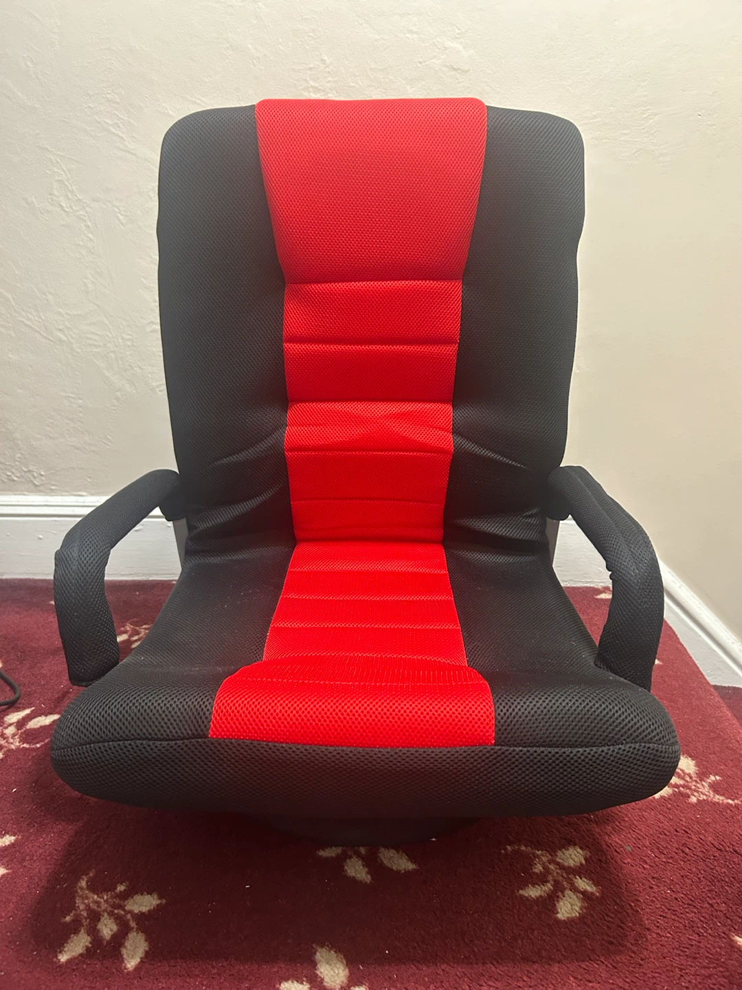 Swivel Floor Gaming Chair Adjustable Postion Backrest