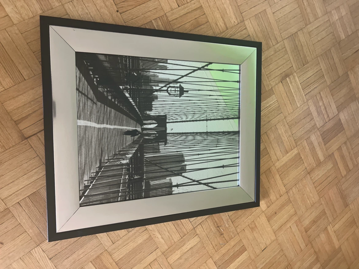 Framed Photo Print - Brooklyn Bridge