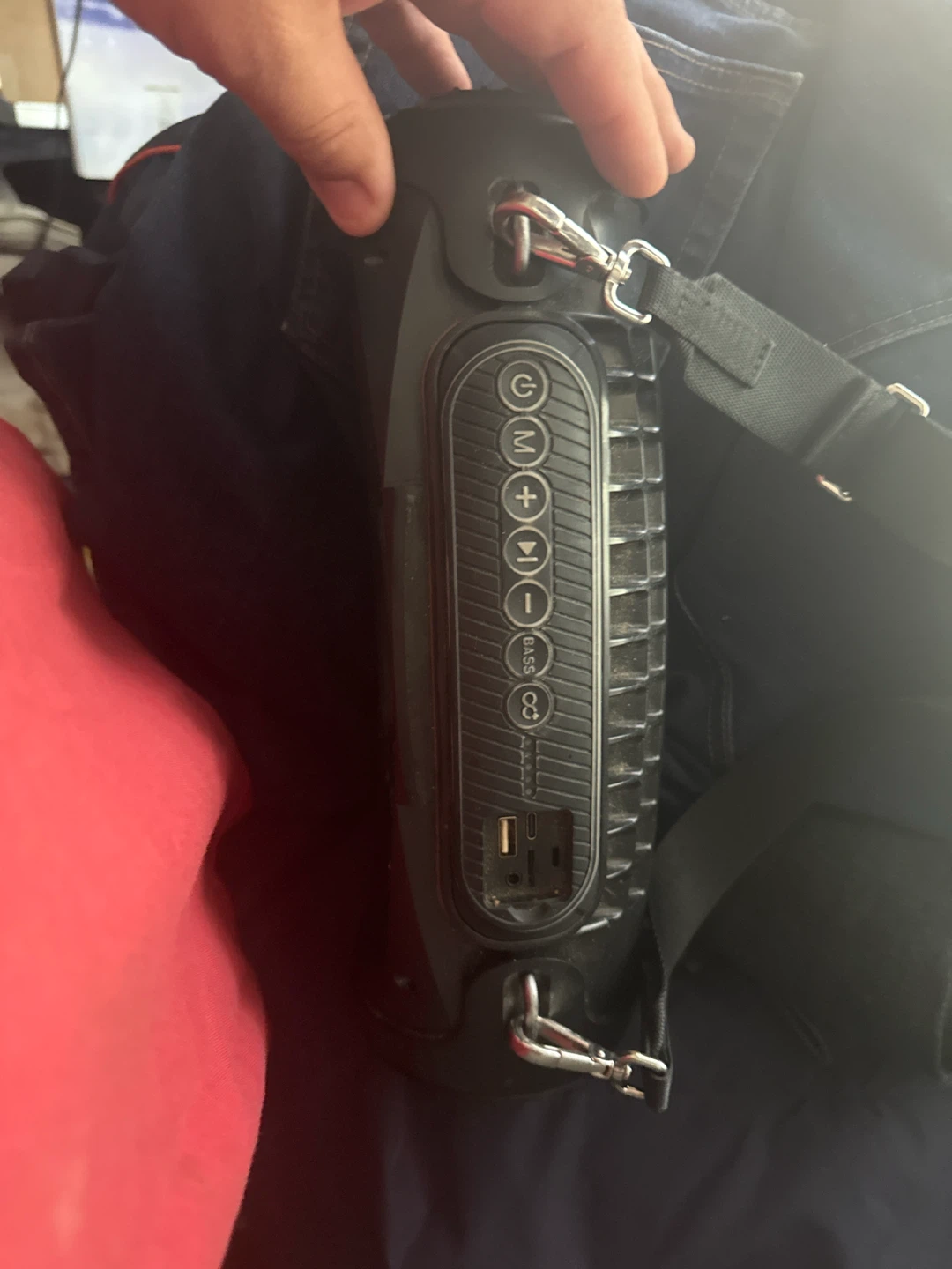 Portable Bluetooth Speaker with Strap - photo 2