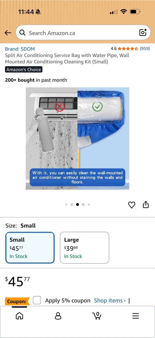 SDOM Split Air Conditioning Service Bag - Small - photo 3