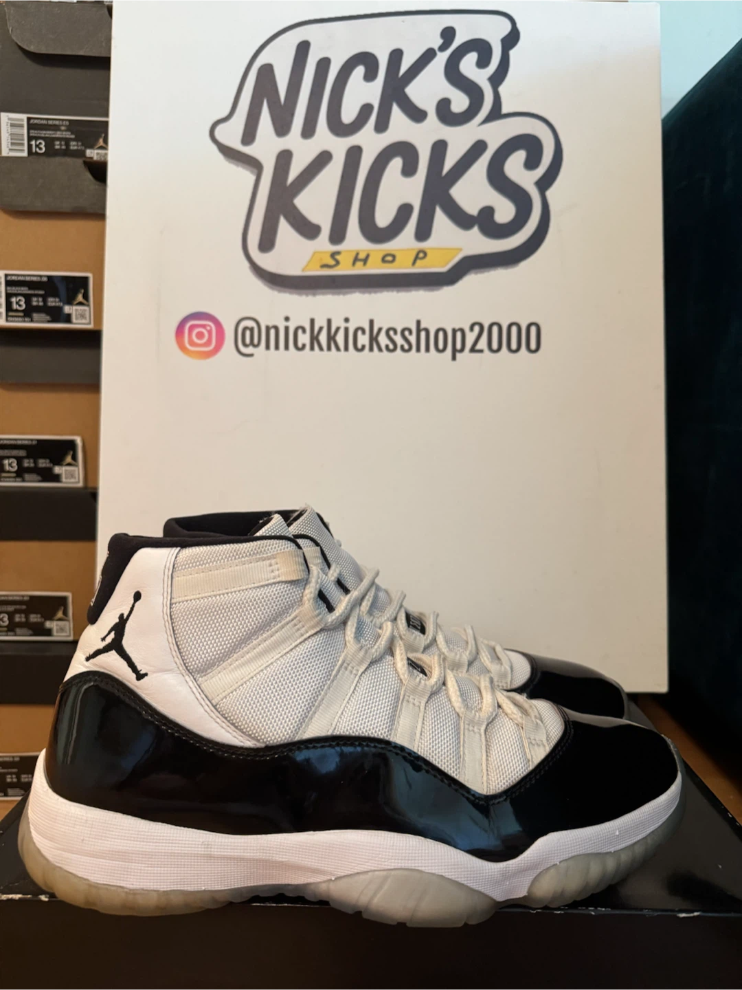Air Jordan 11 size 10 “Concord”