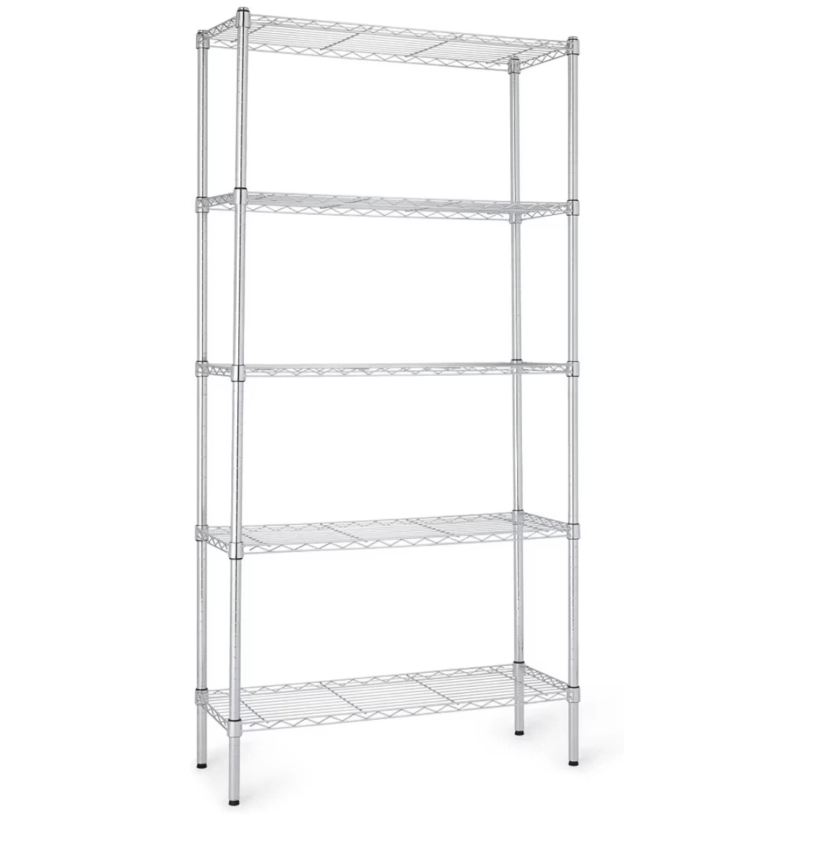 36” width - 5-Tier Metal Wire Shelving Unit
