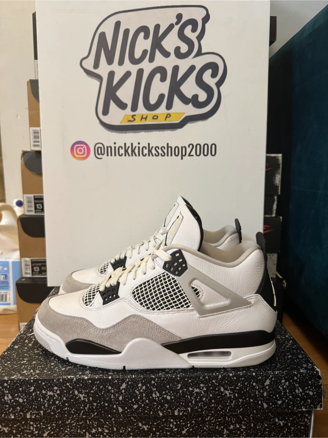 Air Jordan 4 size 11.5 “Military Black” - photo 2