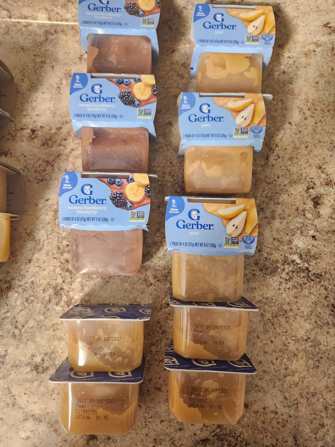 Gerber baby food