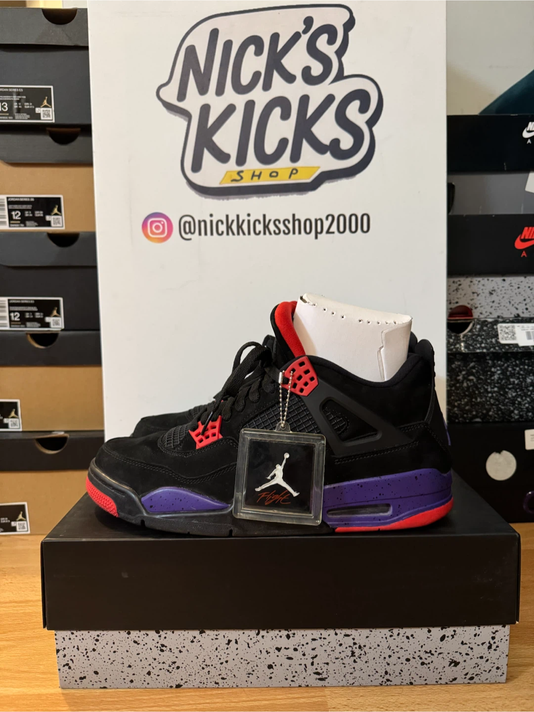 Air Jordan 4 size 11 “Raptors-Drake Signature” - photo 2