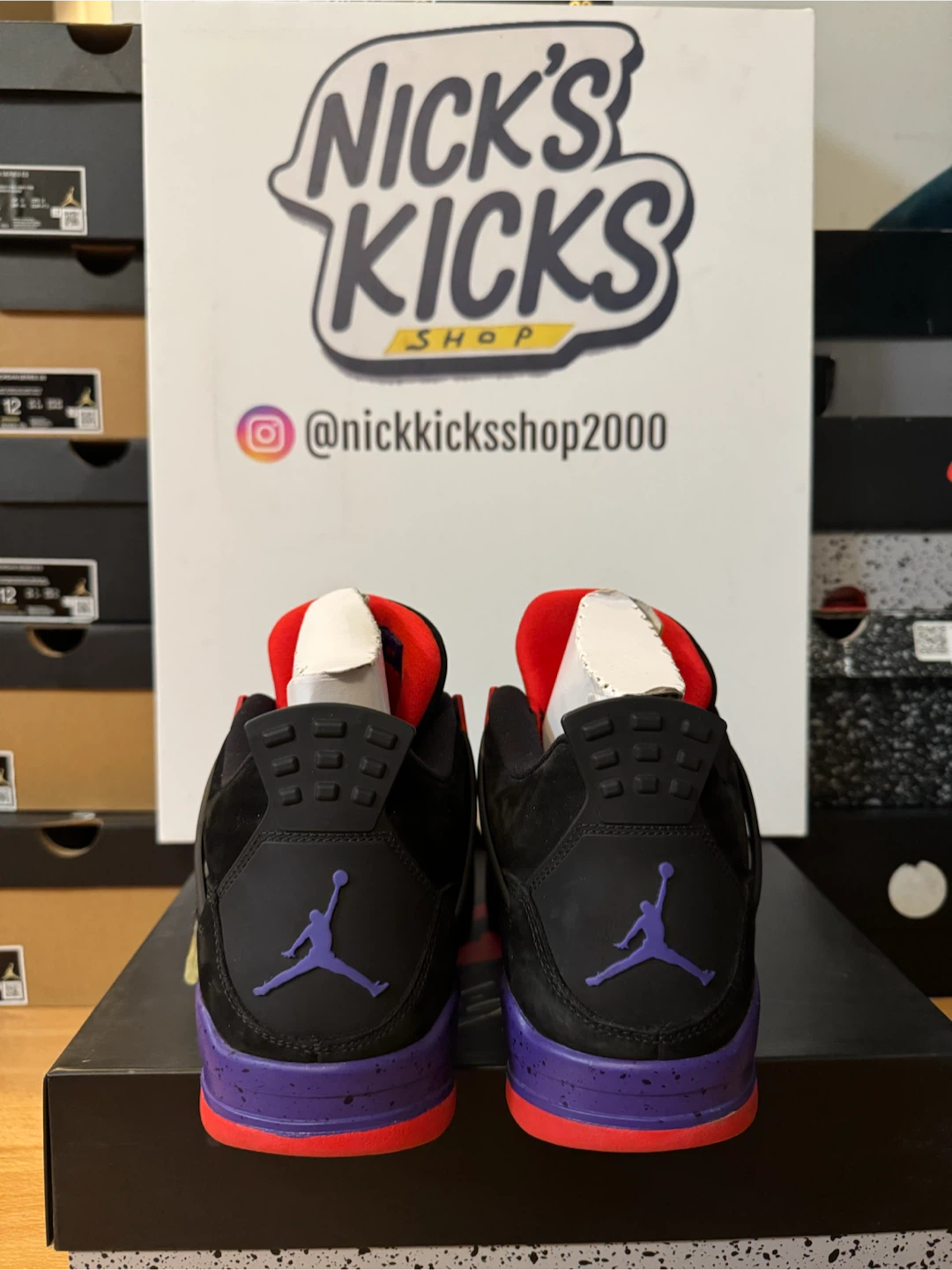 Air Jordan 4 size 11 “Raptors-Drake Signature” - photo 3
