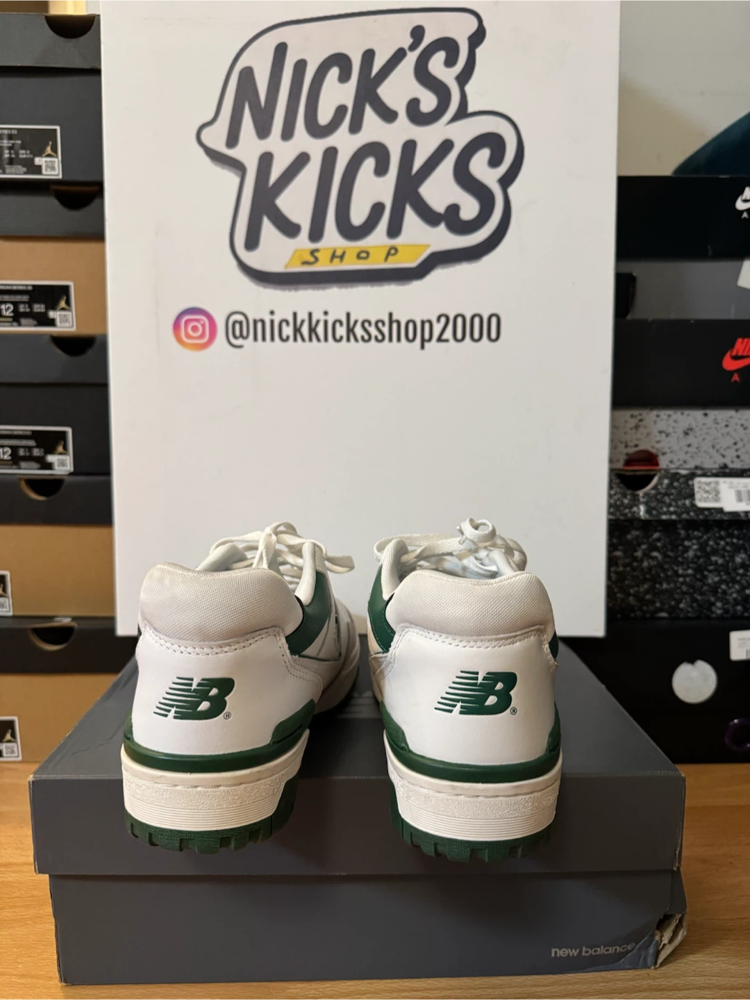 New Balance 550 size 11 “White Green” - photo 3