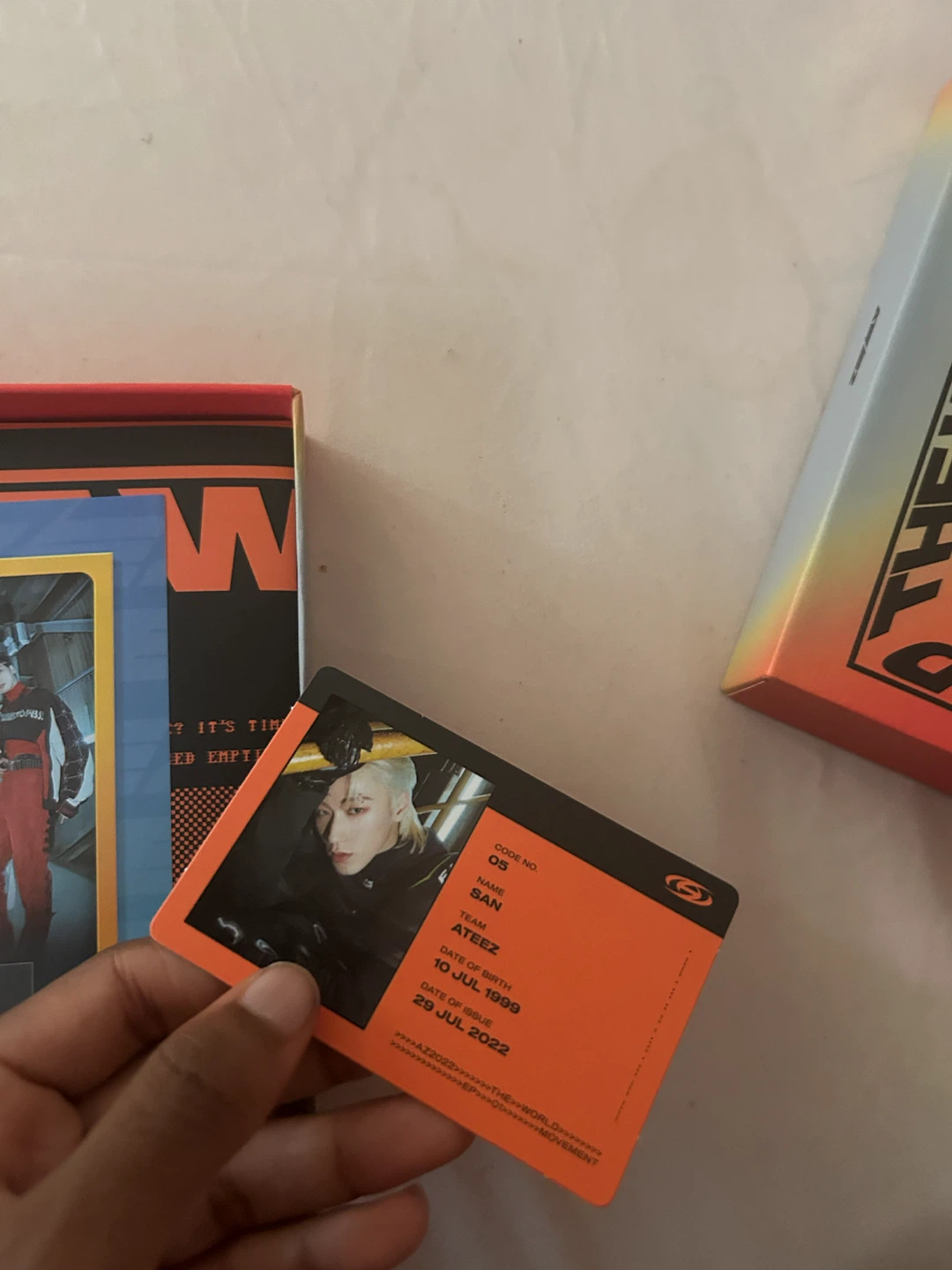 ATEEZ THE WORLD EP.1 : MOVEMENT Album CD - photo 3