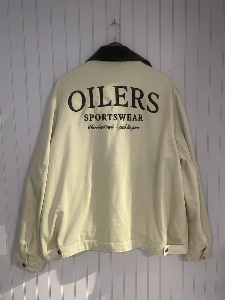 Oilers Sportswear Jacket size large - photo 2
