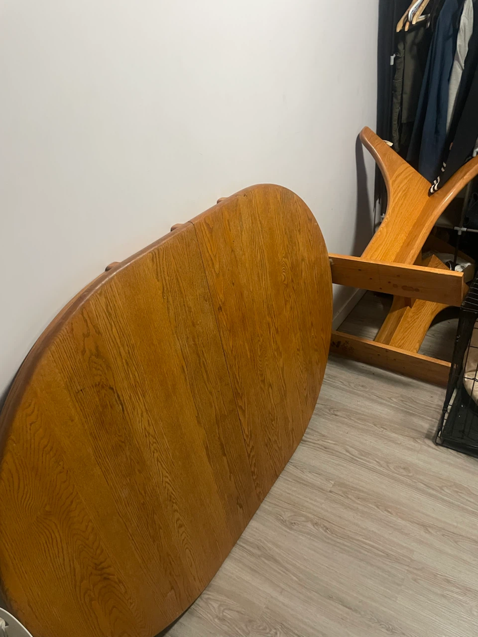 Solid oak Wooden Dining Table