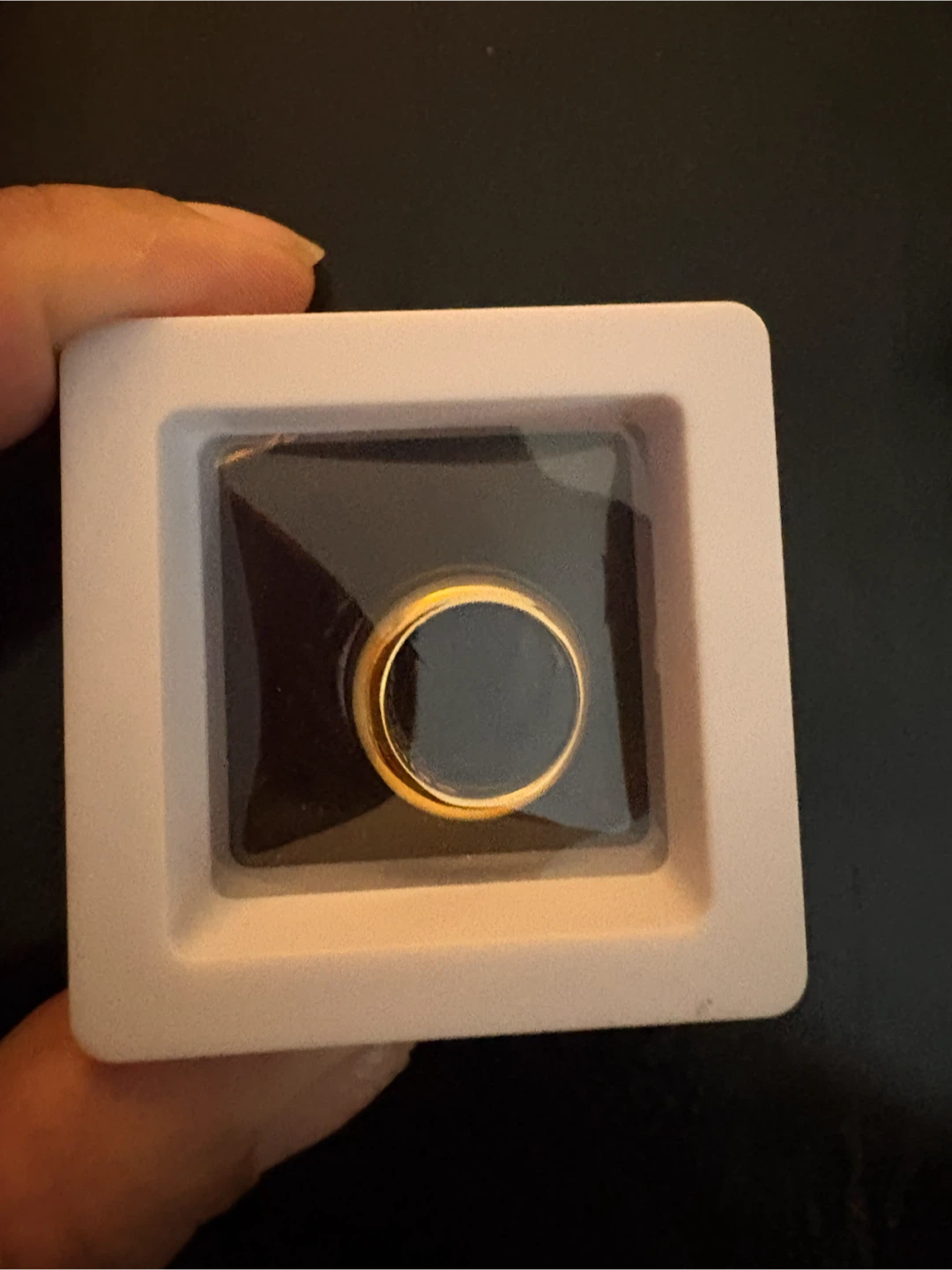 Gold 925 Sterling Silver "Pinky Promise" Ring